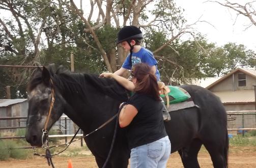 the horse is Drafty