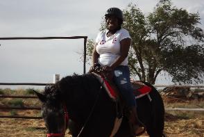 the horse is Drafty