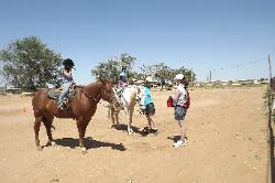 the horses are Lil and Teefa