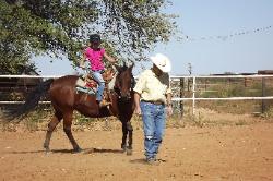the horse is Mattie